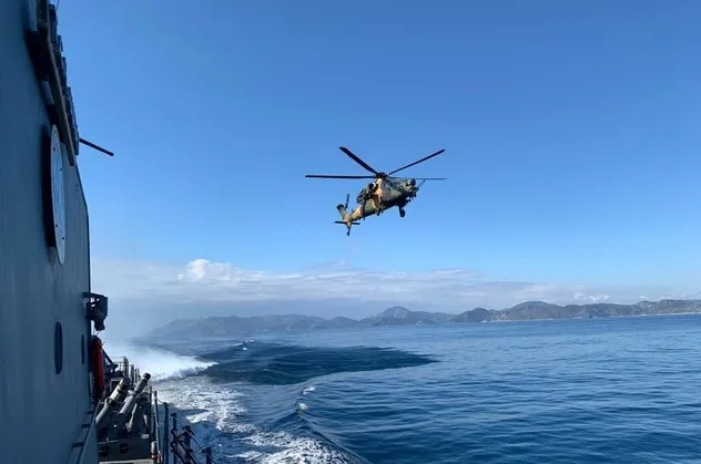 Son dakika: MSB'den Doğu Akdeniz paylaşımı! Bu fotoğraflarla duyurdular