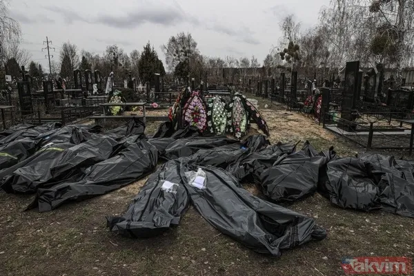 Sivil ölümler devam ediyor! Rusya-Ukrayna savaşında dehşet görüntüleri! Cesetler 720'yi geçti - 43