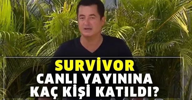 Survivor canlı yayın rekoru ne kadar oldu?