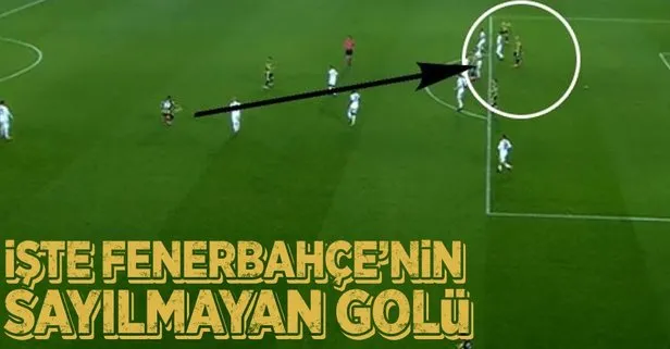 Kadıköyde tartışmalı pozisyonlar! Gol iptal edildi