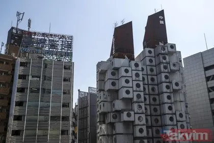 Tokyo’nun simgelerinden Nakagin Capsule Tower yıkılıyor