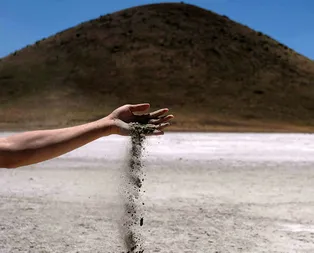 Dünyanın nazar boncuğuydu! Tek bir damla bile su kalmadı