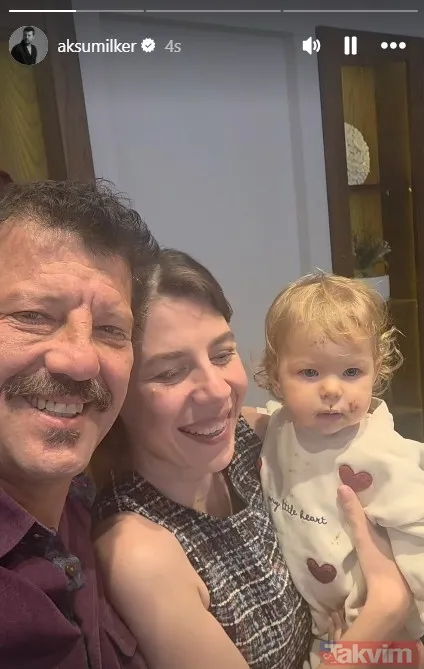 Kızı Lila'nın Neşeli Halleriylke Sık Sık Medyanın İlgi Odağı Haline Gelen İlker Aksum, Bu Kez Eşi Dilay Ekmekçioğlu'nun Doğum Günü Paylaşımlarıyla Gündeme...