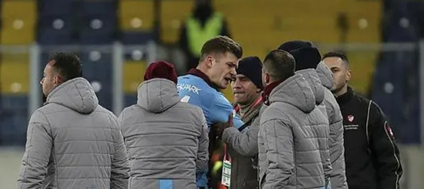 Baiano’nun tekmeleri Sörloth’un bacağını deldi!