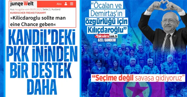 PKK'lı Roni Serdem Kandil'deki ininden kafasını çıkardı 7'liyi destekledi: Öcalan ve Demirtaş'ın özgürlüğü için Kılıçdaroğlu'na şans vereceğiz