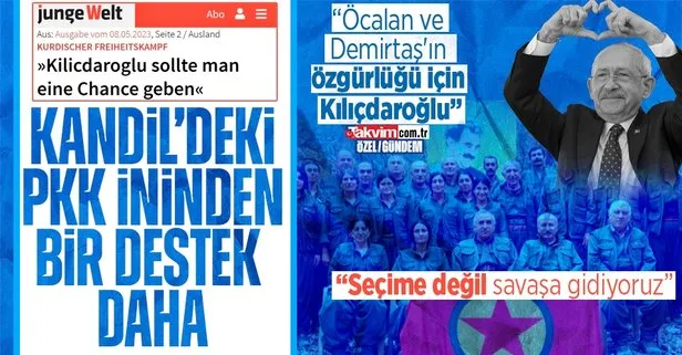 PKK’lı Roni Serdem Kandil’deki ininden kafasını çıkardı 7’liyi destekledi: Öcalan ve Demirtaş’ın özgürlüğü için Kılıçdaroğlu’na şans vereceğiz