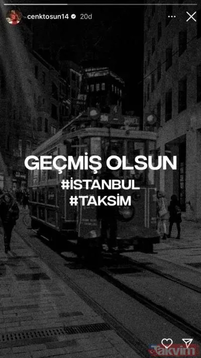 İstiklal Caddesi'nde hain terör saldırısı sonrası Türkiye tek yürek! Spor camiasından geçmiş olsun mesajları... - 23