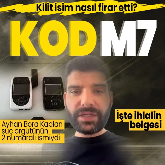 Ayhan Bora Kaplan suç örgütünün 2 numaralı ismi Serdar Sertçelik göz göre göre firar etmiş! O belgelere ulaşıldı