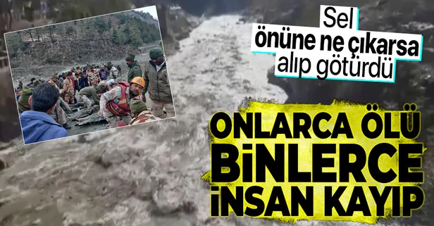 SON DAKİKA: Hindistan'da sel felaketi: Ölü sayısı yükseliyor