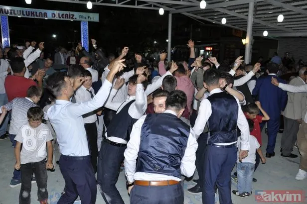 50 metrelik düğün takısı görenleri şaşkına çevirdi