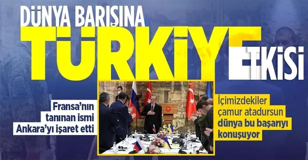 Türkiye’nin çabaları takdir edilmeli
