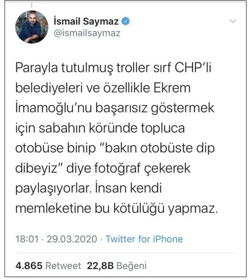 Yalanda pik yaptı! “Trol”lük yapan İsmail Saymaz dersini aldı...-7