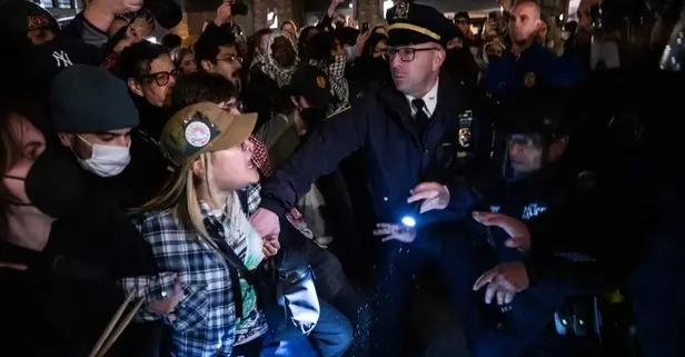 ABD’de Filistin protestoları dalga dalga yayılıyor! Emory Üniversitesi’nde öğrencilerle polis arasında çatışma çıktı: Keskin nişancılar çatılarda