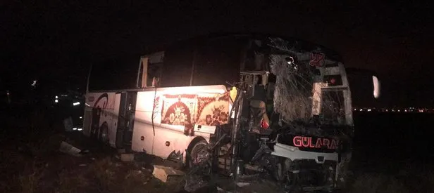 Aksaray-Adana Karayolu’nda otobüs kazası!