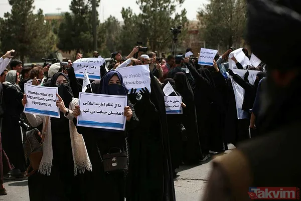 Afgan kadınlar Kabil Eğitim Üniversitesi’nde Taliban’a destek programı düzenledi - 32