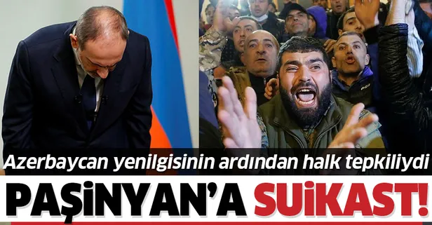 SON DAKİKA: Ermenistan başbakanı Paşinyan'a suikast!