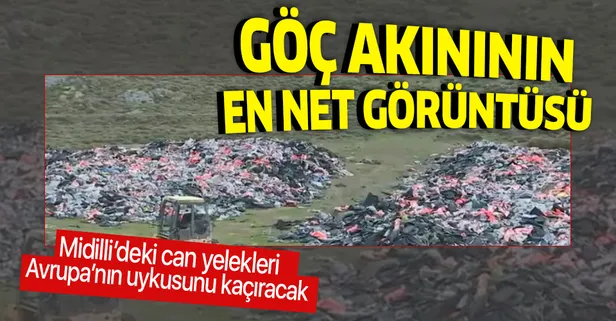 Midilli Adası'nda Avrupalıların uykularını kaçıracak görüntü!