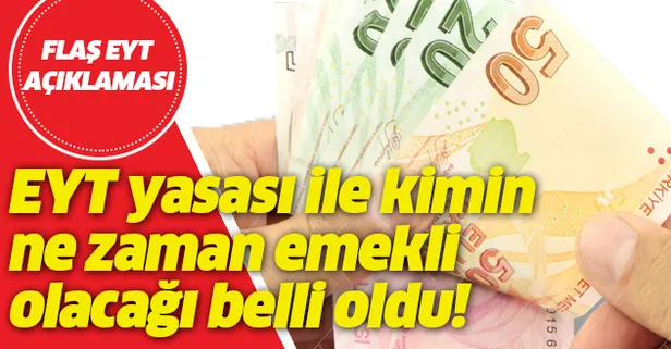 Uzmandan EYT açıklaması! EYT yasası son dakika kimin ne zaman emekli olacağı belli oldu!
