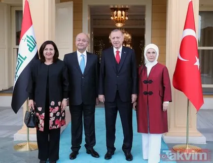 Başkan Erdoğan ile Berham Salih’ten kritik görüşme