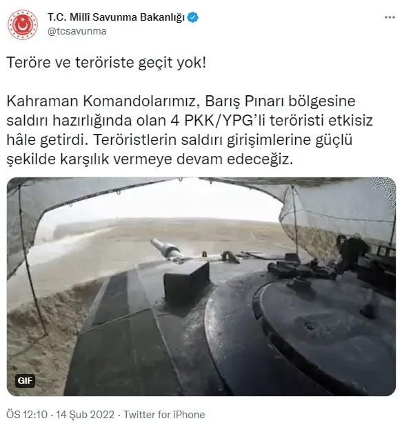 baris-pinari-bolgesine-saldiri-hazirligindaki-4-pkkypgli-terorist-olduruldu-1644831973832.jpg Barış Pınarı bölgesine saldırı hazırlığındaki 4 PKK/YPG'li terörist öldürüldü-1