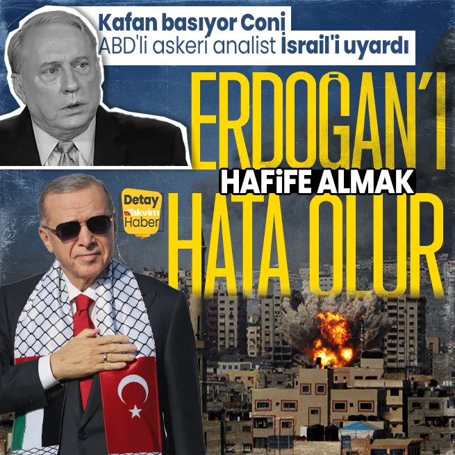 ABDli askeri analist Douglas Macgregordan İsraile uyarı: Erdoğanı hafife almak hatadır