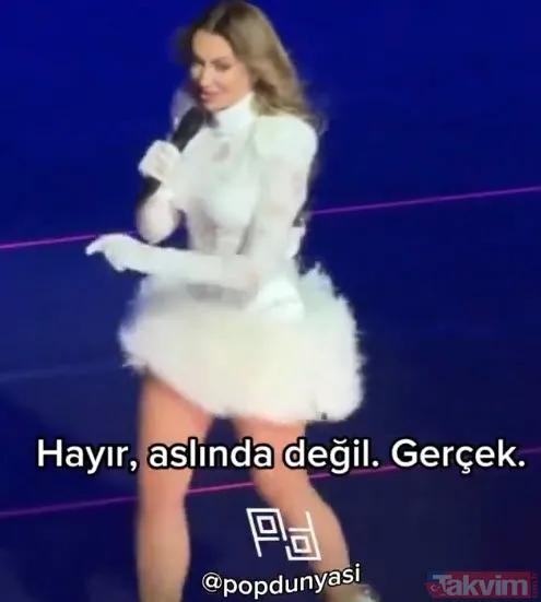 Hadise durdu durdu İspanyol sevgili buldu "Belki İspanyolca şarkılar söyleyebilirim" Hadise'nin sahnedeki sözleri kafaları karıştırdı - 6