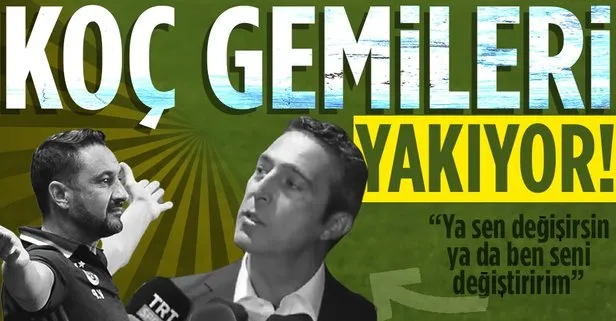 Fenerbahçe’de kriz büyüyor! Pereira’ya Başkan Koç’tan uyarı: Ya sen değişirsin ya da ben seni değiştiririm