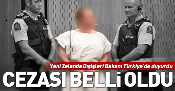 Yeni Zelanda Dışişleri Bakanı İstanbul'da duyurdu