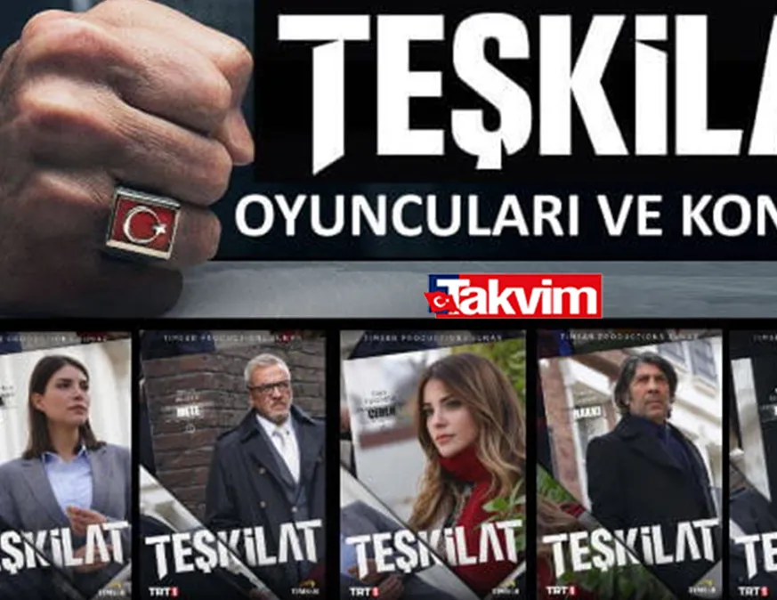 TRT 1’de Teşkilat dizi oyuncuları kimler?