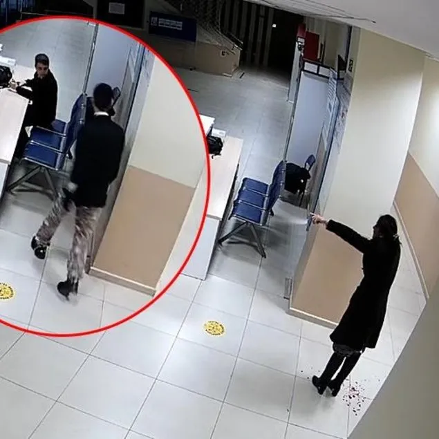 Boğazından bıçakladı kaçamadan yakalandı