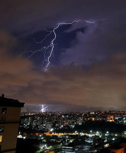Hava trafiğine elektrik yüklü bulut engeli! İstanbul Havalimanı'na yıldırım düştü: 2 kişi hastaneye kaldırıldı-1