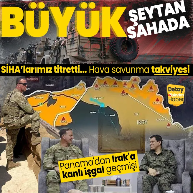 ABDden Suriyenin kuzeyine zırhlı araç ve hava savunma sistemi! PKK dostu Kurilla yine sahnede... Panamadan Iraka kanlı işgal geçmişi