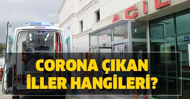 Corona hangi ilde var? İstanbul, Ankara, Kayseri, Kütahya, Konya Corona Korona çıkan iller hangileri?
