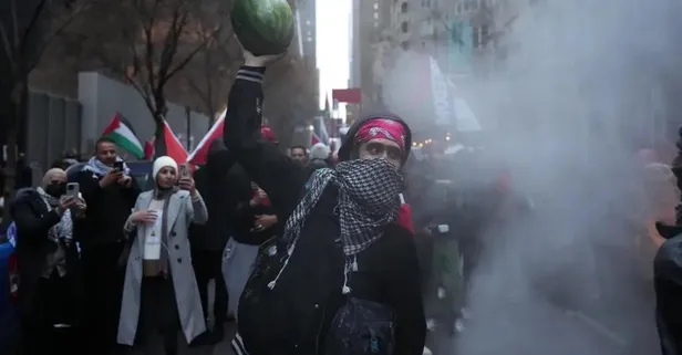 ABD Filistin için ayağa kalktı! Burada Noel iptal edildi: New York’tan Gazze’ye İntifada’yı küreselleştirin