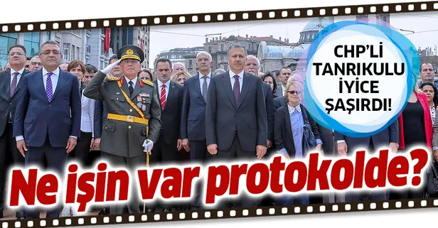 CHP'li Sezgin Tanrıkulu'nun protokol sevdası!