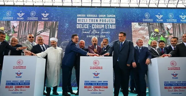 Bakan Uraloğlu açıkladı! Ankara-Samsun arası 2,5 saate düşecek