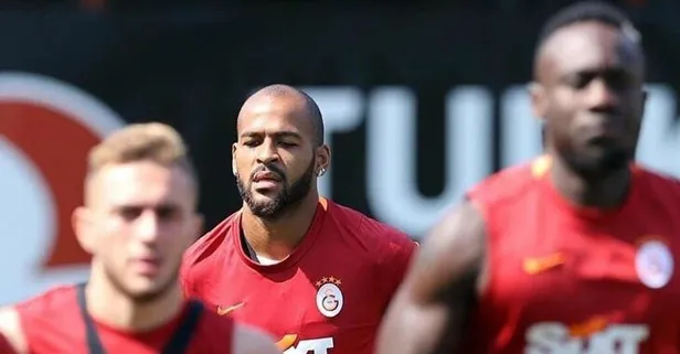 Galatasaray'da affedilen Marcao antrenmana çıktı