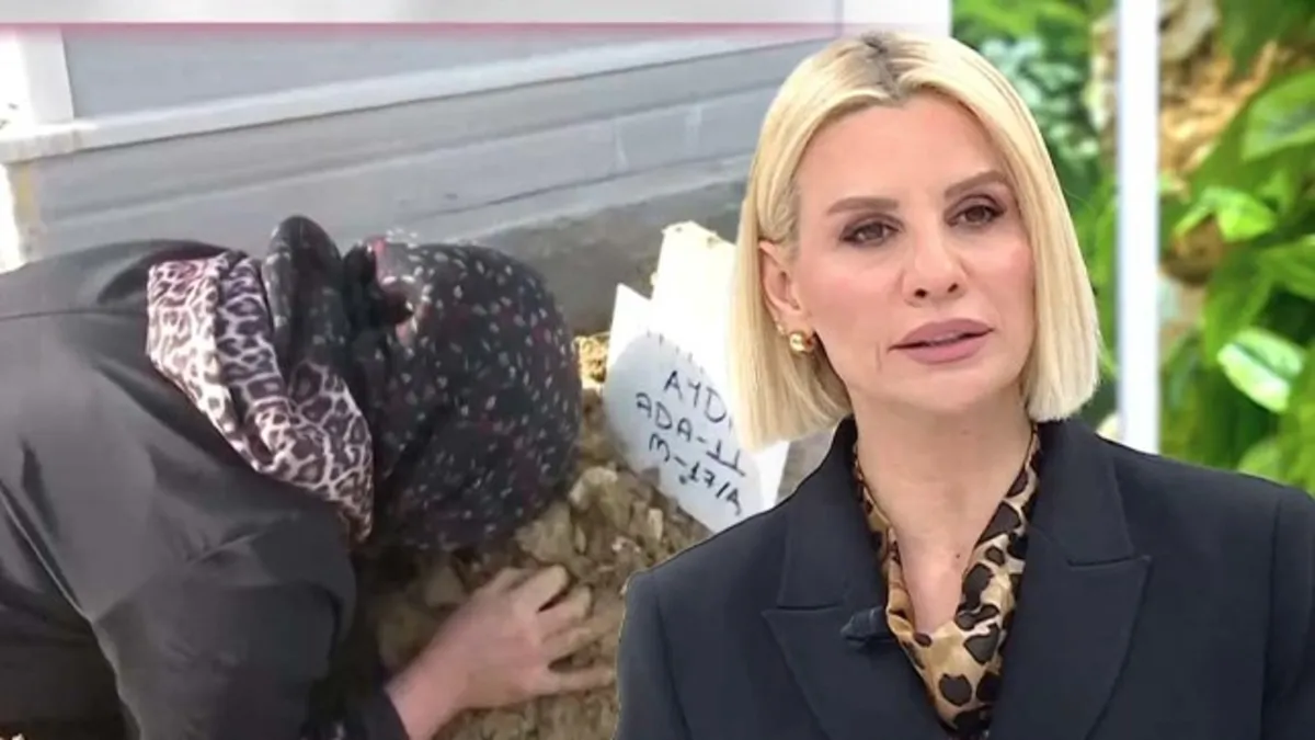 Fatih Aydın’ın cansız bedeni bulunmuştu! Esra Erol’da canlı yayınında anne Rabia oğlunun mezarı başında defalarca özür diledi