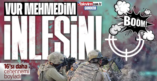 Son dakika: MSB duyurdu: Suriye'de 16 terörist öldürüldü