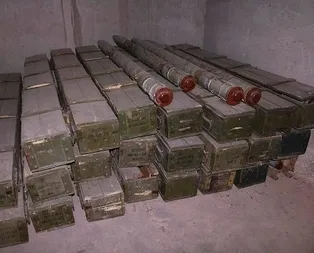 Rasulaynda teröristlere ait çok sayıda mühimmat bulundu