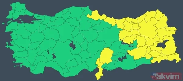 Meteoroloji’den 27 ile sarı kod uyarısı: Hafta sonu kar yağacak mı? Sert fırtına ve sağanak o bölgede etkili olacak - 21