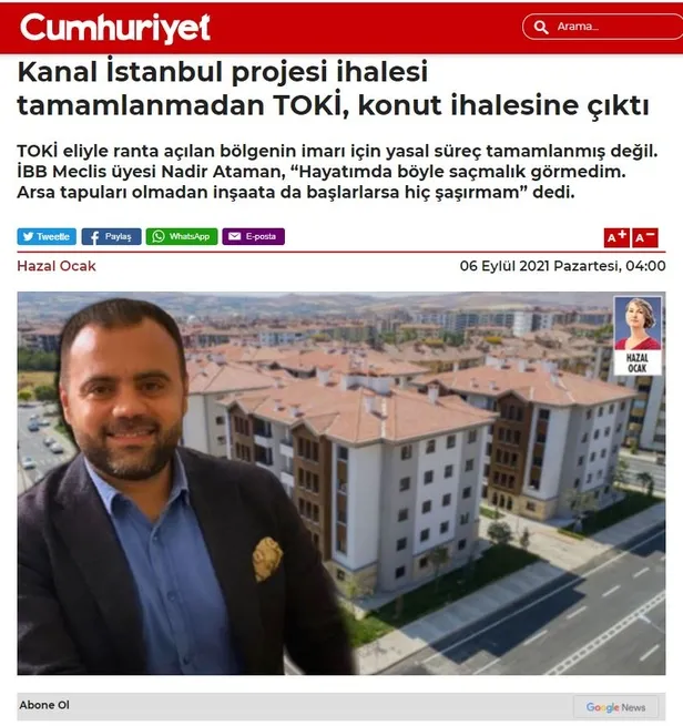 tokiden-ibb-baskani-ekrem-imamoglu-ve-chp-yandasi-cumhuriyetin-arnavutkoy-projesi-iddialarina-yalanlama-1631546489039.jpg TOKİ'den İBB Başkanı Ekrem İmamoğlu ve CHP yandaşı Cumhuriyet'in 'Arnavutköy Projesi' iddialarına yalanlama-2