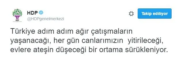 HDP'den Türkiye'ye tehdit-1