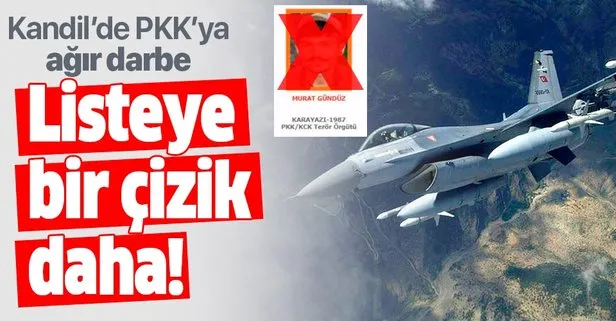 Son dakika haberi: Kandil’de PKK’ya darbe! Turuncu listede aranan Devran kod adlı terörist öldürüldü