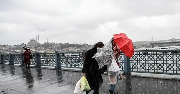 Meteoroloji saat vererek uyardı: İstanbul ve çevre illere fırtına uyarısı | HAVA DURUMU