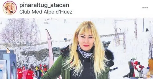 Pınar Altuğ Atacan ve ailesi tatil için Fransız Alpleri’nin yolunu tuttu