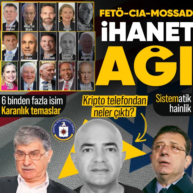 Ajan Hüseyin Gün’ün rehberinden FETÖden CIAye MOSSADdan İsraile casus ağı çıktı! Türkiye karşıtı plan deşifre edildi