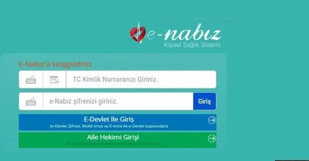 e nabiz ile laboratuvar tahlil