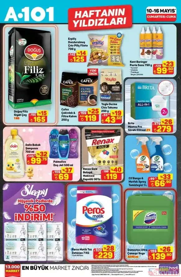 Deterjanda görülmemiş ucuzluk! A101 15 Mayıs 2025 kataloğunda indirim yağmuru - 6