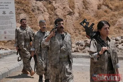 Terör örgütü PKK silahları yaktı... Bese Hozat kazan başında! Tarihi görüntüler...